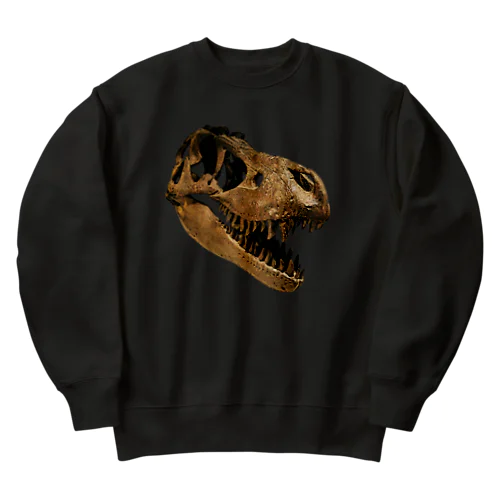 T. Rex 頭骨 Heavyweight Crew Neck Sweatshirt