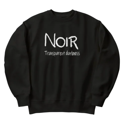 NOIRロゴ Heavyweight Crew Neck Sweatshirt