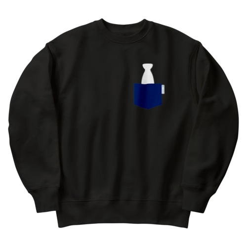 ポケットにとっくり Heavyweight Crew Neck Sweatshirt