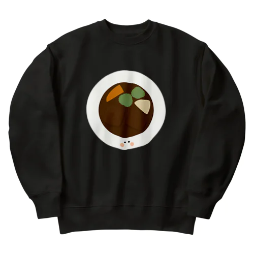 ビーフシチューちゃん Heavyweight Crew Neck Sweatshirt