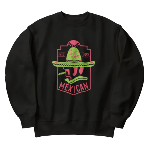 メキシコ帽子店 Heavyweight Crew Neck Sweatshirt
