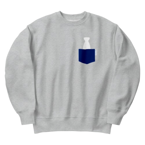ポケットにとっくり Heavyweight Crew Neck Sweatshirt