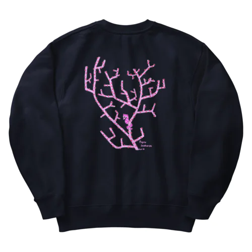 ピンクのピグミーシーホース Heavyweight Crew Neck Sweatshirt