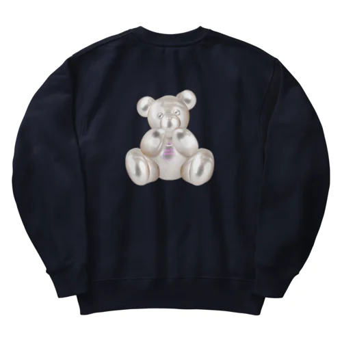 Pearl Teddy Heavyweight Crew Neck Sweatshirt