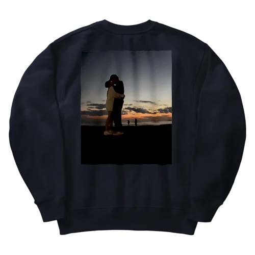 The person I love most in the world Heavyweight Crew Neck Sweatshirt
