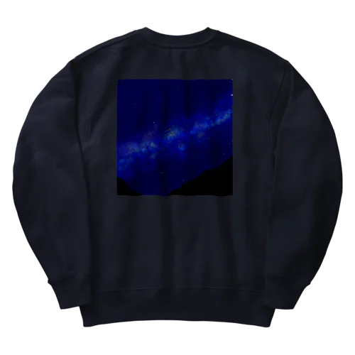 天の川 Heavyweight Crew Neck Sweatshirt