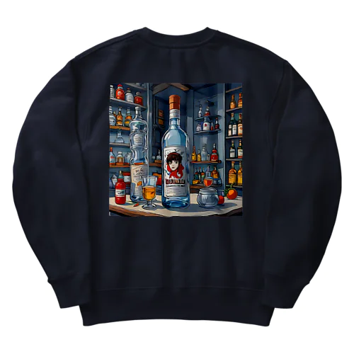 Tokyo Lofi club - vodka Heavyweight Crew Neck Sweatshirt