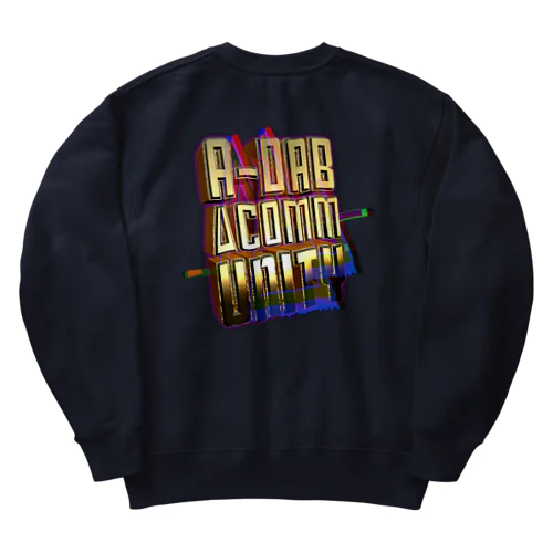 A-DaB Δ Community Heavyweight Crew Neck Sweatshirt