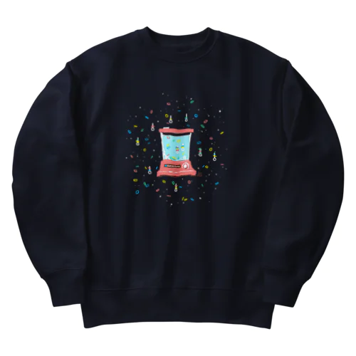 【昭和】ウォーターゲーム（クリア） Heavyweight Crew Neck Sweatshirt