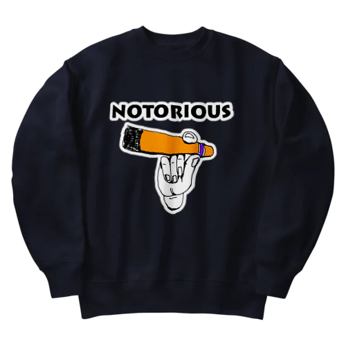 NOTORIOUS ヘビーウェイトスウェット