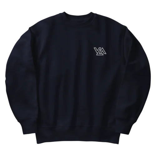 VLA-LOGO-ITEM (WHITE) Heavyweight Crew Neck Sweatshirt