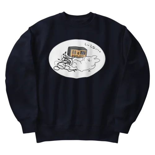 配線弱者 Heavyweight Crew Neck Sweatshirt