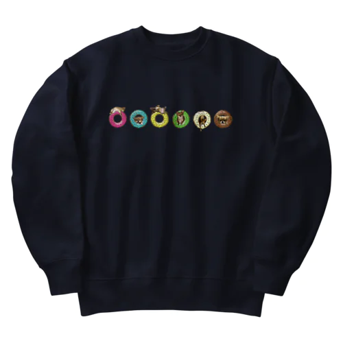 ドーナツボンちゃんセット Heavyweight Crew Neck Sweatshirt