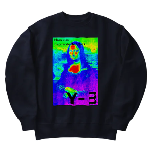 Y-m digital thermography Monna Lisa  Heavyweight Crew Neck Sweatshirt