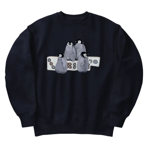 人鳥×筒子 Heavyweight Crew Neck Sweatshirt