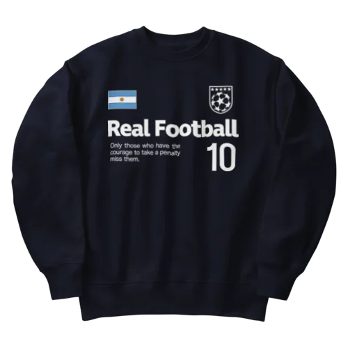 リアルフットボール アルゼンチン Heavyweight Crew Neck Sweatshirt