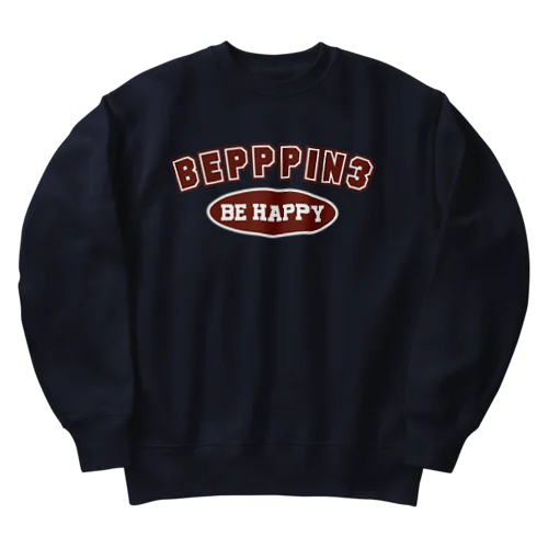 BEPPPIN3★OLD SKOOL風★ Heavyweight Crew Neck Sweatshirt