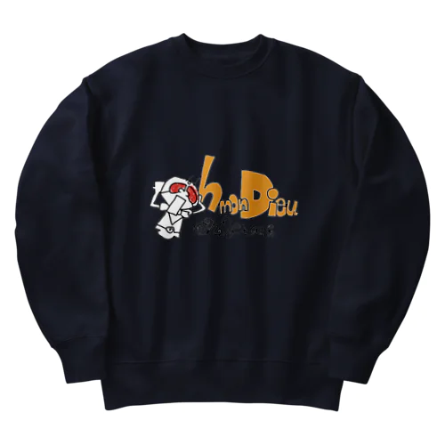 スーパーヒーロー　oh mon Dieu Heavyweight Crew Neck Sweatshirt