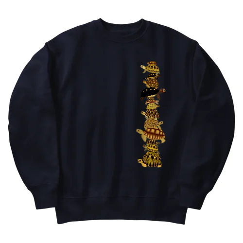 リクガメタワー Heavyweight Crew Neck Sweatshirt