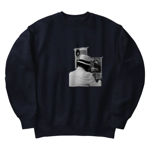 poster Heavyweight Crew Neck Sweatshirt