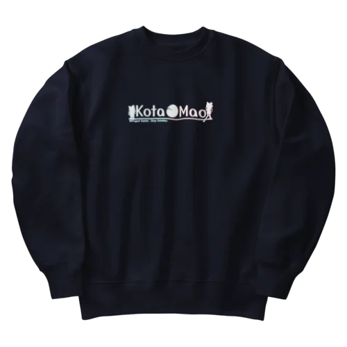 【メインロゴ】ホワイト Heavyweight Crew Neck Sweatshirt