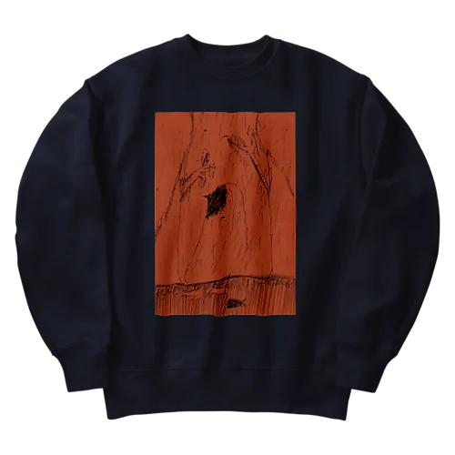 妖精 Heavyweight Crew Neck Sweatshirt