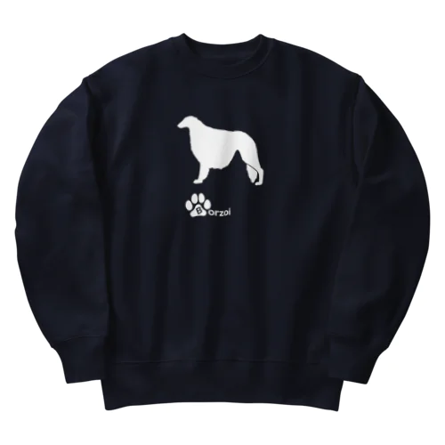 ボルゾイ Heavyweight Crew Neck Sweatshirt