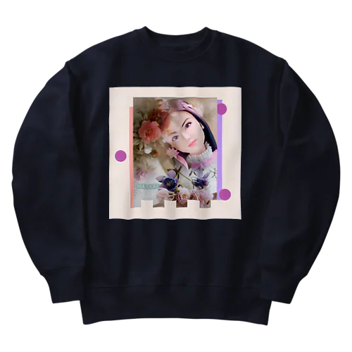 花々のジルドール Heavyweight Crew Neck Sweatshirt