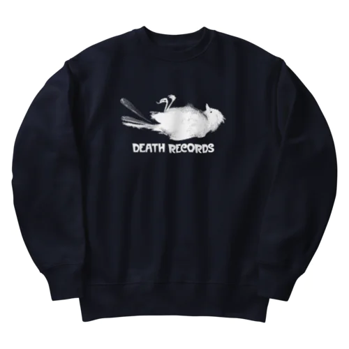 DEATH RECORDS Heavyweight Crew Neck Sweatshirt