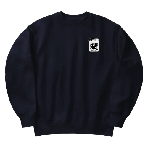 みとりのTシャツ白 Heavyweight Crew Neck Sweatshirt