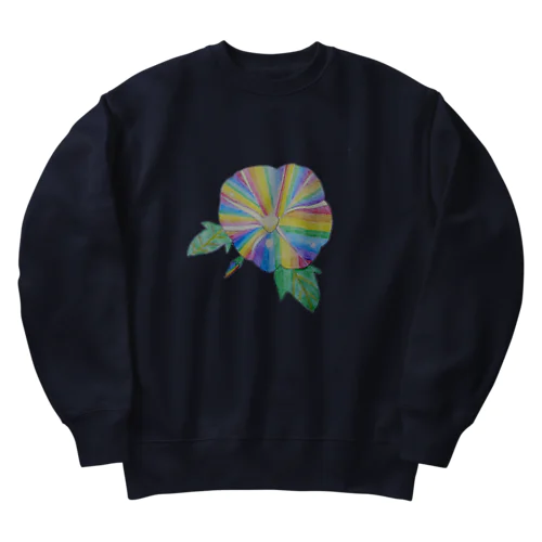 虹色の朝顔 Heavyweight Crew Neck Sweatshirt