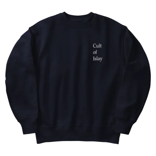 Cult of Islay(白字) Heavyweight Crew Neck Sweatshirt