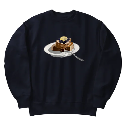 あんバタートースト Heavyweight Crew Neck Sweatshirt