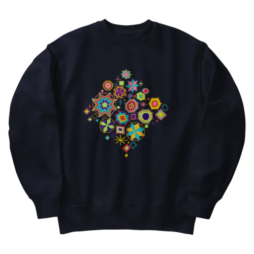 東南アジアのチャーム（キャンディカラー） Heavyweight Crew Neck Sweatshirt