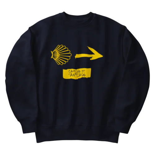 Camino de Santiago Heavyweight Crew Neck Sweatshirt