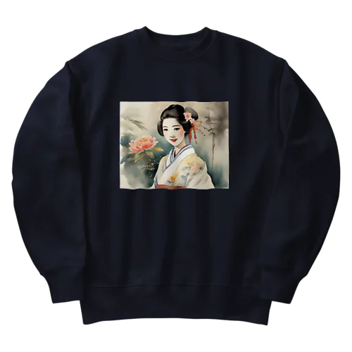 日本人女性魅 Heavyweight Crew Neck Sweatshirt