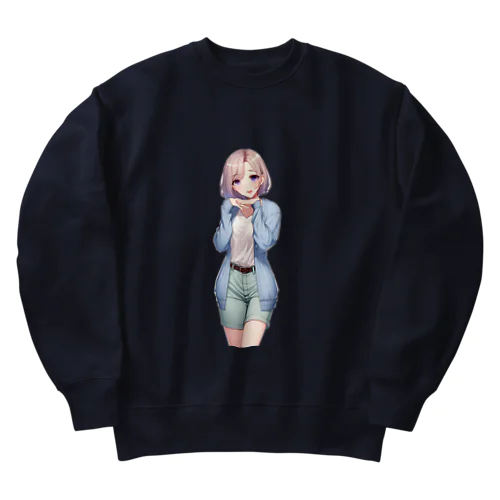 二次元大人のお姉さんシリーズ6 Heavyweight Crew Neck Sweatshirt