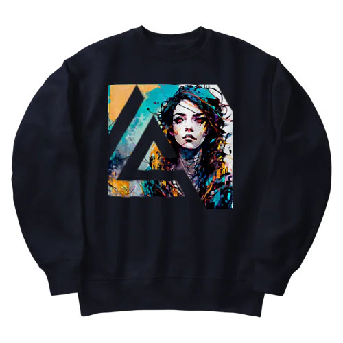 RED_EYES Heavyweight Crew Neck Sweatshirt