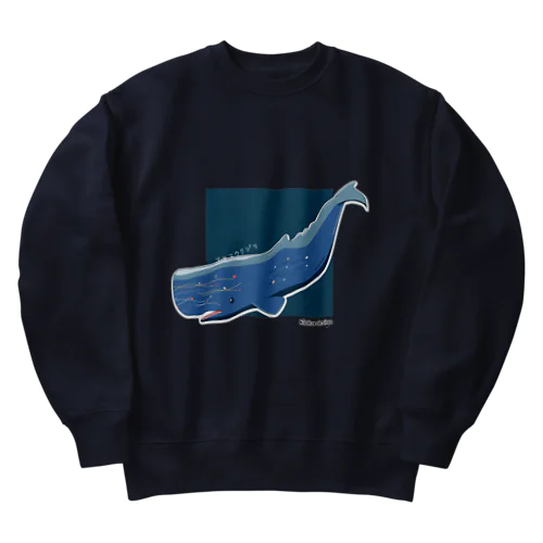 マッコウクジラの冒険 Heavyweight Crew Neck Sweatshirt