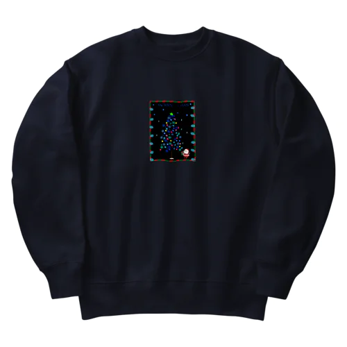 クリスマスツリー2 Heavyweight Crew Neck Sweatshirt