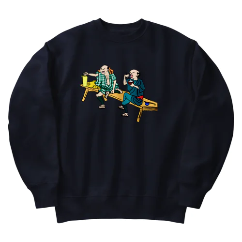 「浮世絵の中の人たち」シリーズ Heavyweight Crew Neck Sweatshirt