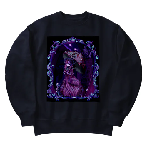 きのこの娘 Heavyweight Crew Neck Sweatshirt