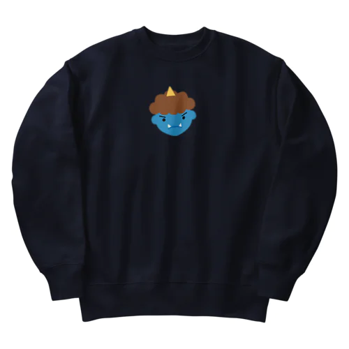 あおおに Heavyweight Crew Neck Sweatshirt