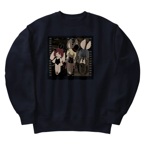 いんちきカジノのうさぎさんの服 Heavyweight Crew Neck Sweatshirt