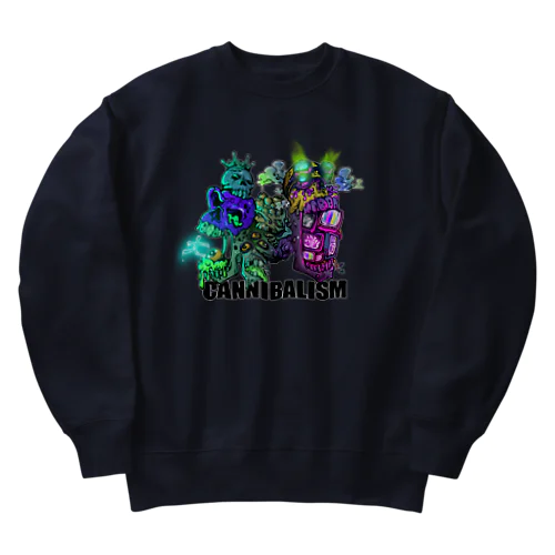 CANNIBALISM Heavyweight Crew Neck Sweatshirt