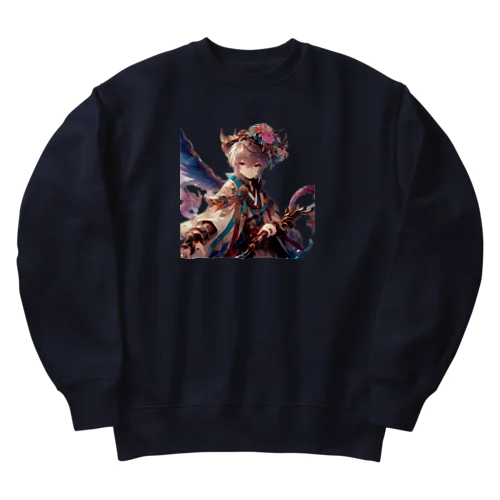 未来女子01 Heavyweight Crew Neck Sweatshirt