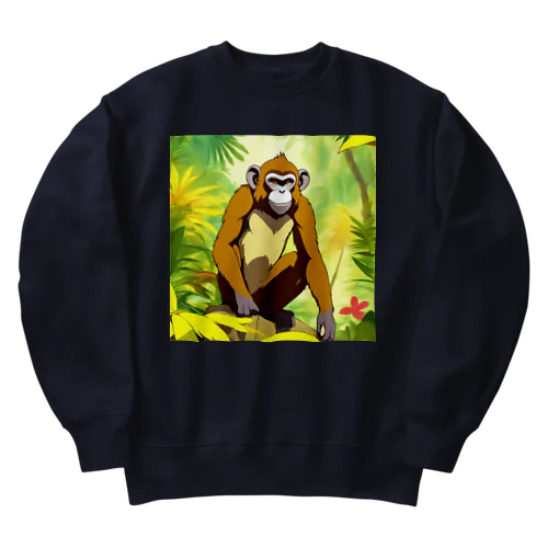 おさる Heavyweight Crew Neck Sweatshirt