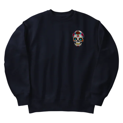 カラベラ・スカル Heavyweight Crew Neck Sweatshirt