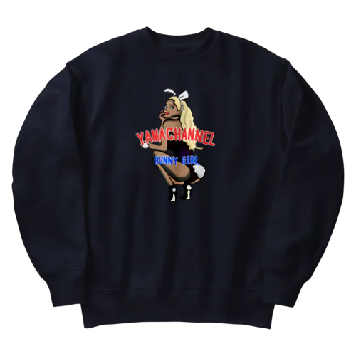 山ちゃんバニーガール Heavyweight Crew Neck Sweatshirt