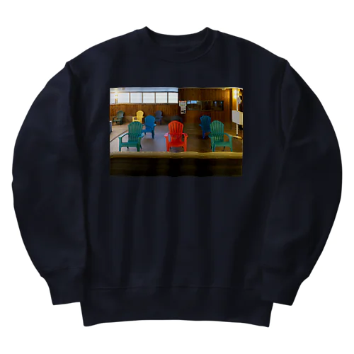 男性浴室ととのいスペース Heavyweight Crew Neck Sweatshirt